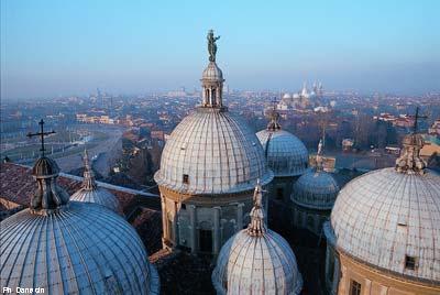 Padova dalle cupole di Santa Giustina_Ph Danesin
